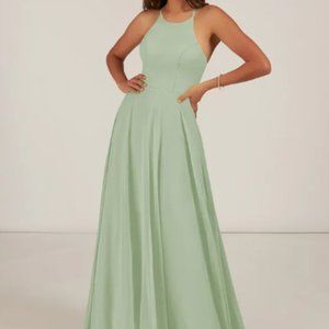Azazie Celyn Bridesmaid's Dress - Dusty Sage